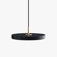 Suspension Led Nordique pour Îlot de Cuisine en Métal - Modèle Moderne Noir, Blanc et Bleu