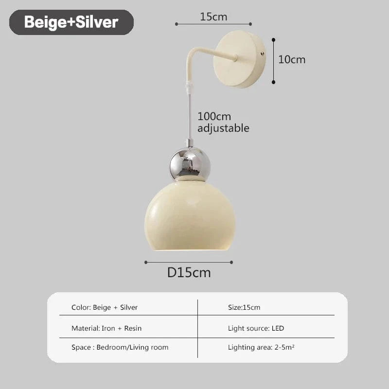 Nordique - Suspension Plafonnier LED Crème Vent Gourde - Lampe de Salon et Chambre - Éclairage Moderne et Élégant | Marco Lucetti Beige Argent B / Blanc froid