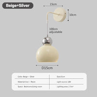 Nordique - Suspension Plafonnier LED Crème Vent Gourde - Lampe de Salon et Chambre - Éclairage Moderne et Élégant | Marco Lucetti Beige Argent B / Blanc froid