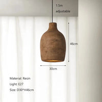 Nordique Wabi-Sabi Loft : Suspension LED Lights | Marco Lucetti D D30cm / Lumière blanche