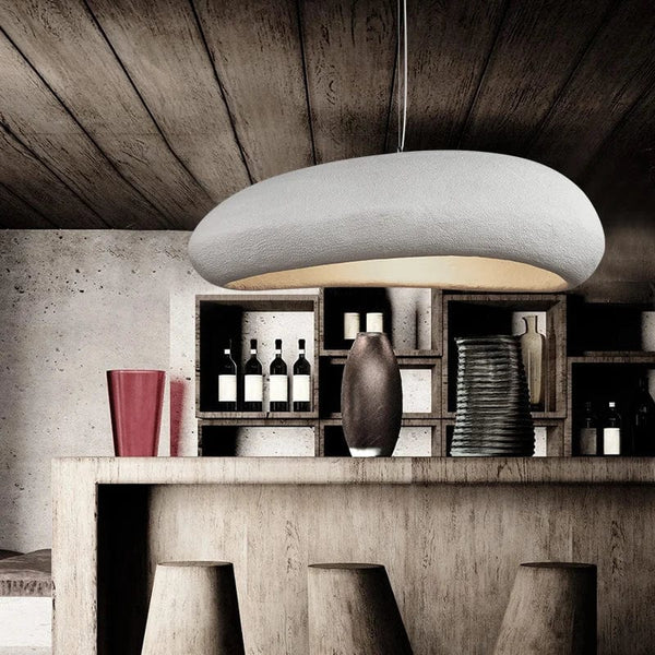 Nordique Wabi Sabi Restaurant LED Suspension Lumière Lustre Salon Lustre Cuisine Île Bar Café Loft Décor Suspensions Maison | Marco Lucetti