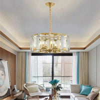 Nouveau lustre de restaurant avec variété de cristaux prestige | Marco Lucetti