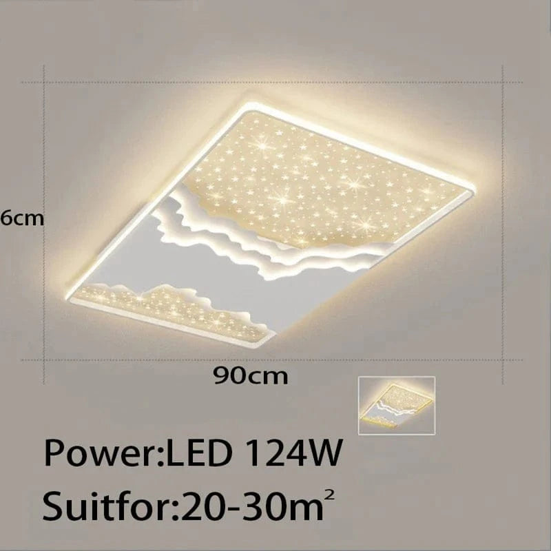 Nouveau Luxe - Salon Plafonnier Moderne Intelligent LED - Décoration Intérieure | Marco Lucetti