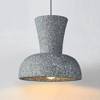 Nouveau modèle japonais Wabi Sabi : Suspension européenne pour chambre, salle à manger, bar, bureau et chevet | Marco Lucetti C-Gris Foncé / D360xH350MM / Aucune ampoule incluse