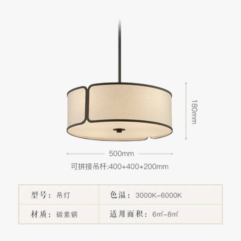 Suspension Chinoise Zen Moderne pour Salon et Restaurant