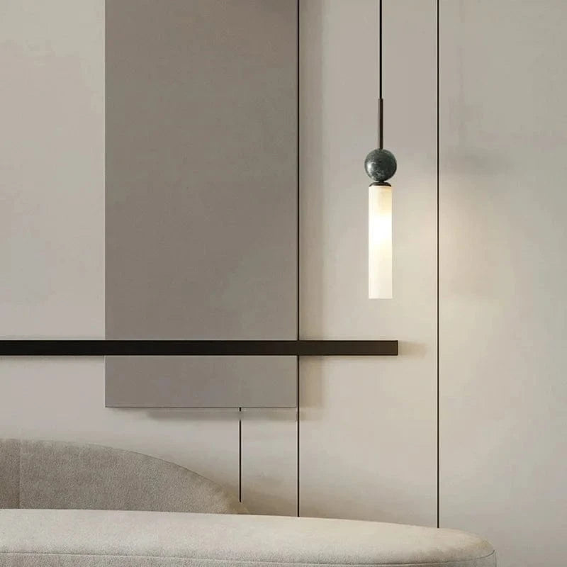 Nouvelle Collection de Lampes Suspendues en Marbre et Cuivre Réglables | Marco Lucetti