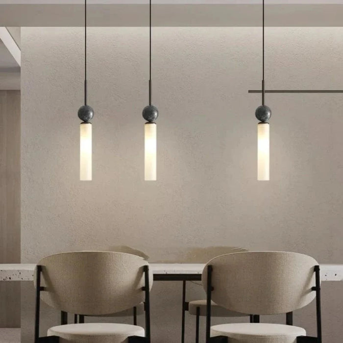 Nouvelle Collection de Lampes Suspendues en Marbre et Cuivre Réglables | Marco Lucetti