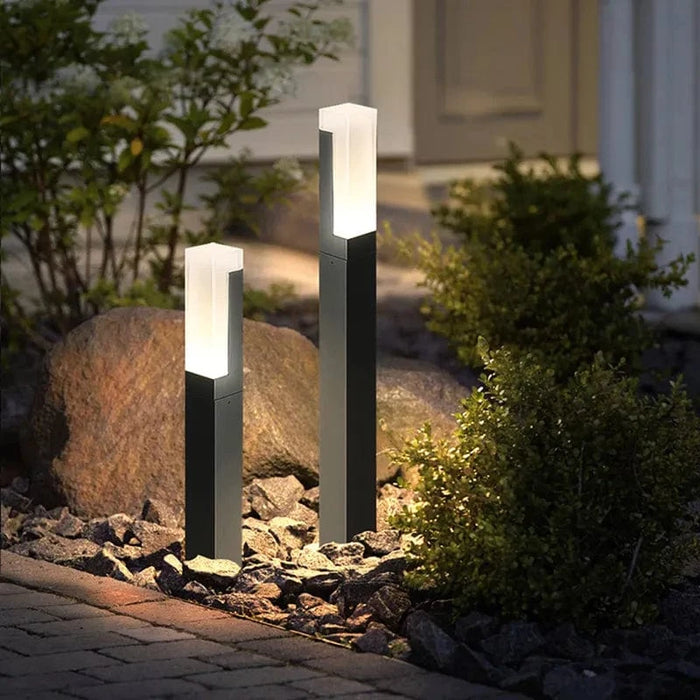 Nouvelle colonne lumineuse LED extérieure étanche IP65 10 W en aluminium pour chemin de jardin | Marco Lucetti