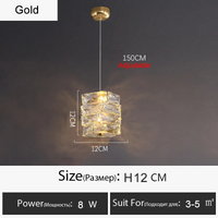 Lustre Or Dimmable avec anneau de lumière LED en cristal pour maison moderne de luxe