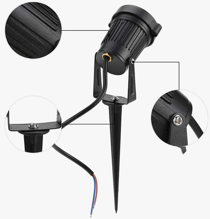 Pack de 8 lampes LED extérieures Waterproof | Marco Lucetti