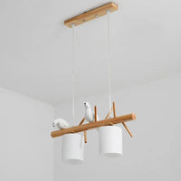 Pendentif LED Nordique en Bois Massif - Luminaire Suspendu | Marco Lucetti