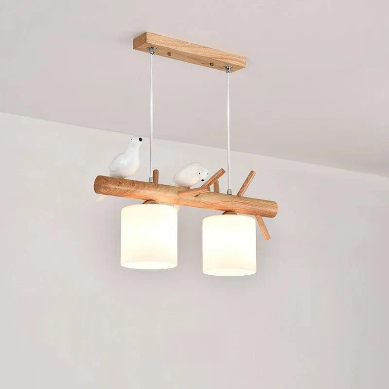 Pendentif LED Nordique en Bois Massif - Luminaire Suspendu | Marco Lucetti