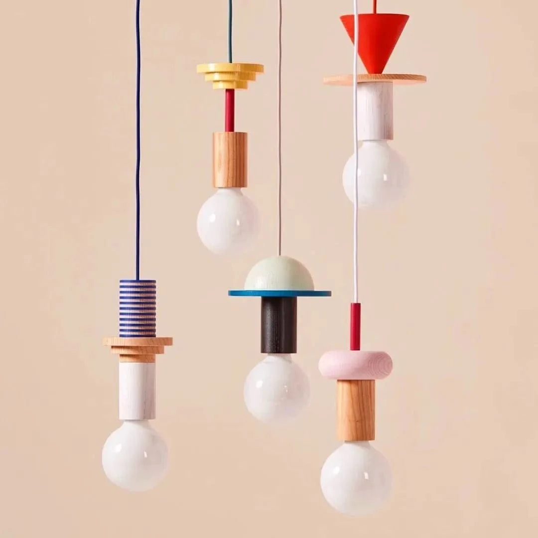 Petite suspension LED en bois pour une déco tendance | Marco Lucetti