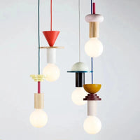 Petite suspension LED en bois pour une déco tendance | Marco Lucetti