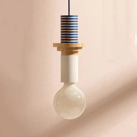 Petite suspension LED en bois pour une déco tendance | Marco Lucetti J / Blanc chaud