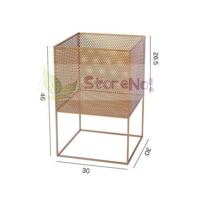 Piédestal Haut Design en Métal Coloré - Creative Stand | Marco Lucetti C / Beige