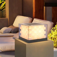 Pilier lumière solaire extérieure étanche pour villa de jardin | Marco Lucetti