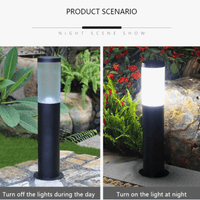 Pilier lumineux à LED imperméable en acier inoxydable. | Marco Lucetti