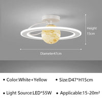 Plafond moderne à LED : Lustre pour chambre d'enfant, salon, salle à manger et étude | Marco Lucetti