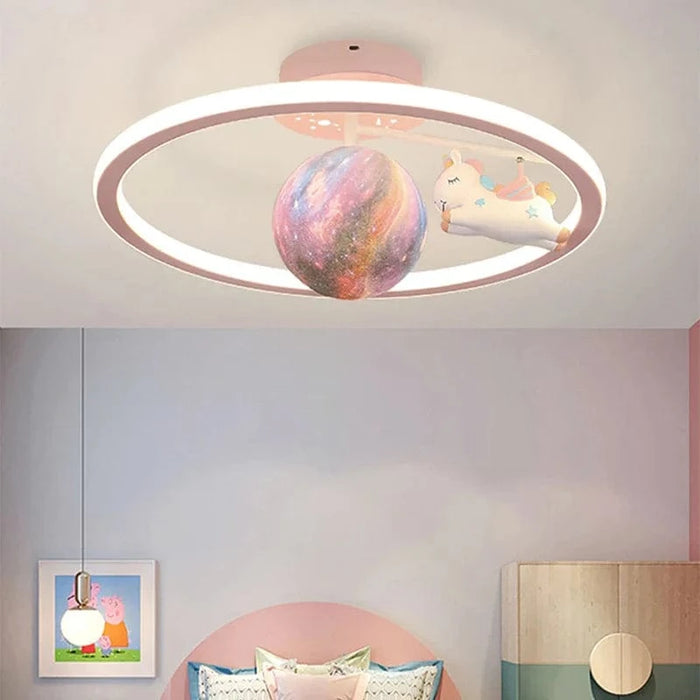 Plafond moderne à LED : Lustre pour chambre d'enfant, salon, salle à manger et étude | Marco Lucetti