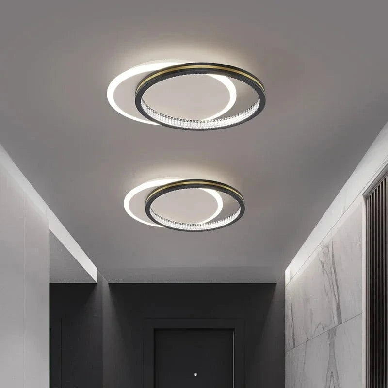 Plafond moderne à LEDs lumière lampe de luxe pour chambre Foyer allée couloir nordique | Marco Lucetti