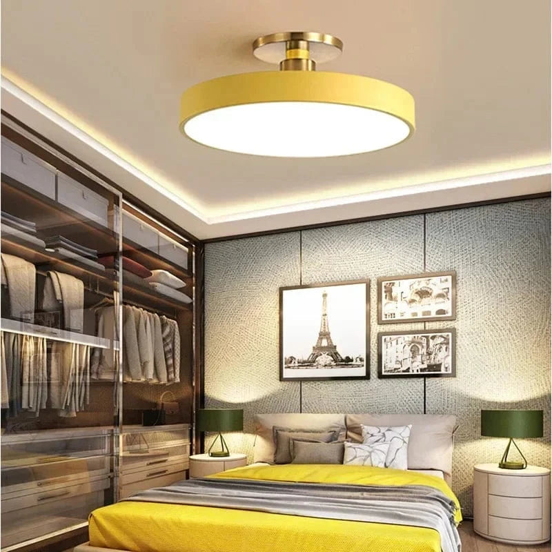 Plafond moderne à LEDs lustre Makaron - Collection Éclairez votre intérieur | Marco Lucetti