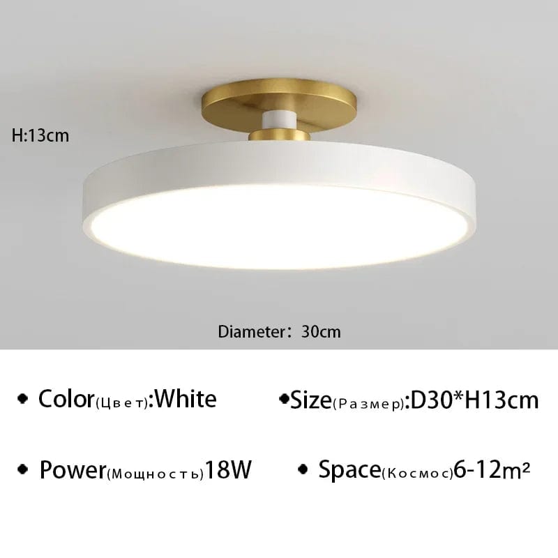 Plafond moderne à LEDs lustre Makaron - Collection Éclairez votre intérieur | Marco Lucetti