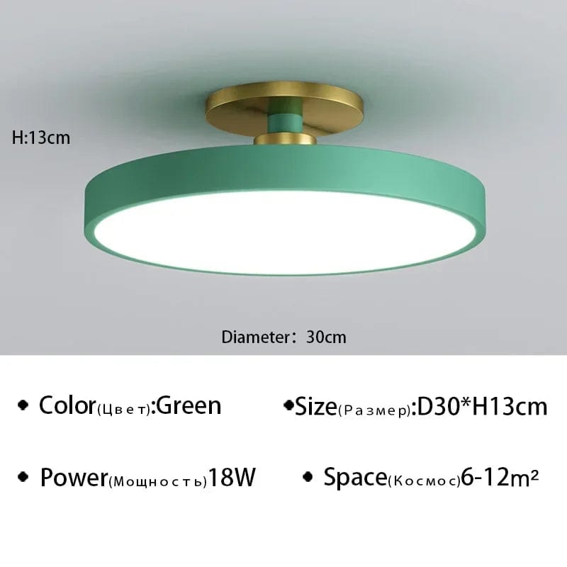 Plafond moderne à LEDs lustre Makaron - Collection Éclairez votre intérieur | Marco Lucetti