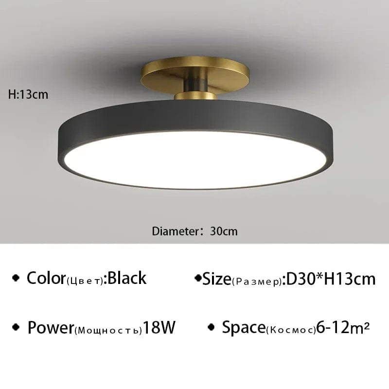 Plafond moderne à LEDs lustre Makaron - Collection Éclairez votre intérieur | Marco Lucetti