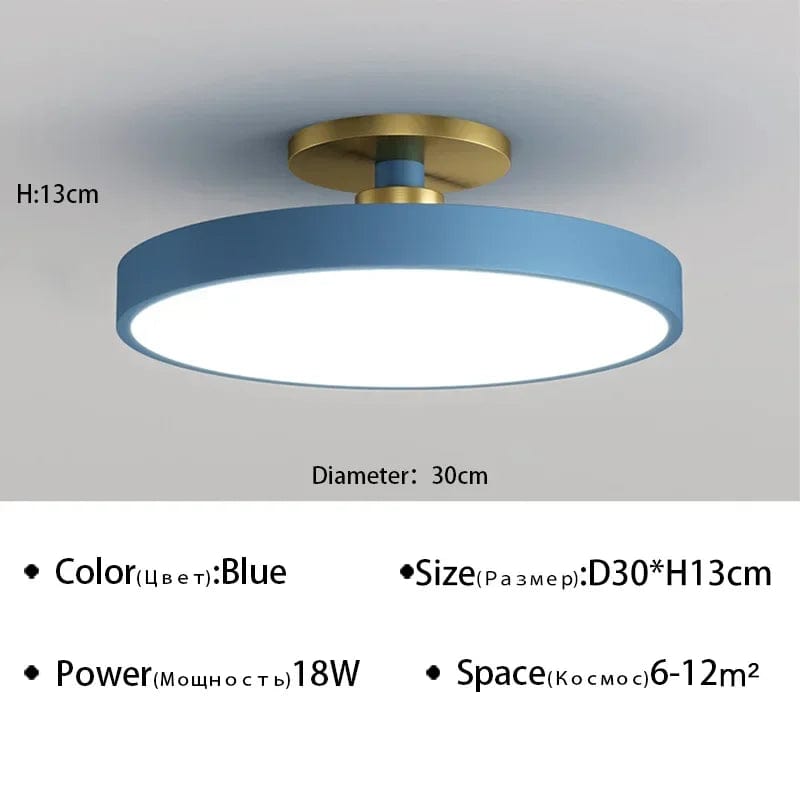 Plafond moderne à LEDs lustre Makaron - Collection Éclairez votre intérieur | Marco Lucetti