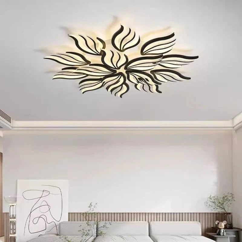 Plafond moderne à LEDs : panneau lumineux RC-dimmable pour salon et chambre | Marco Lucetti
