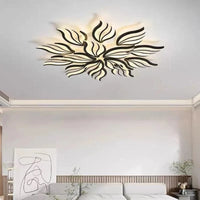 Plafond moderne à LEDs : panneau lumineux RC-dimmable pour salon et chambre | Marco Lucetti