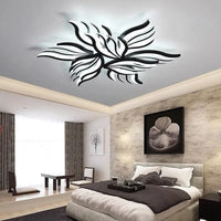 Plafond moderne à LEDs : panneau lumineux RC-dimmable pour salon et chambre | Marco Lucetti