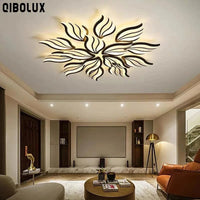 Plafond moderne à LEDs : panneau lumineux RC-dimmable pour salon et chambre | Marco Lucetti