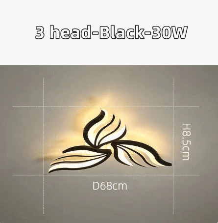 Plafond moderne à LEDs : panneau lumineux RC-dimmable pour salon et chambre | Marco Lucetti