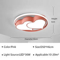Plafond moderne à LEDs pour un éclairage polyvalent à la maison | Marco Lucetti Rose A / Blanc naturel