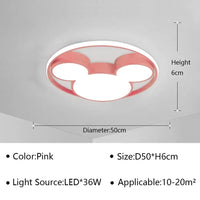 Plafond moderne à LEDs pour un éclairage polyvalent à la maison | Marco Lucetti Rose D50CM / Blanc naturel