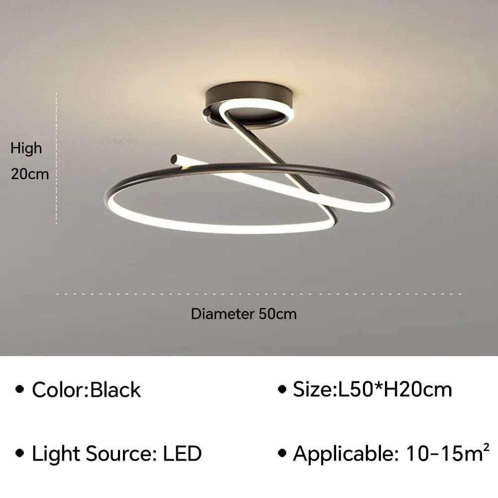 Plafond moderne à LEDs pour un éclairage tendance dans votre intérieur | Marco Lucetti