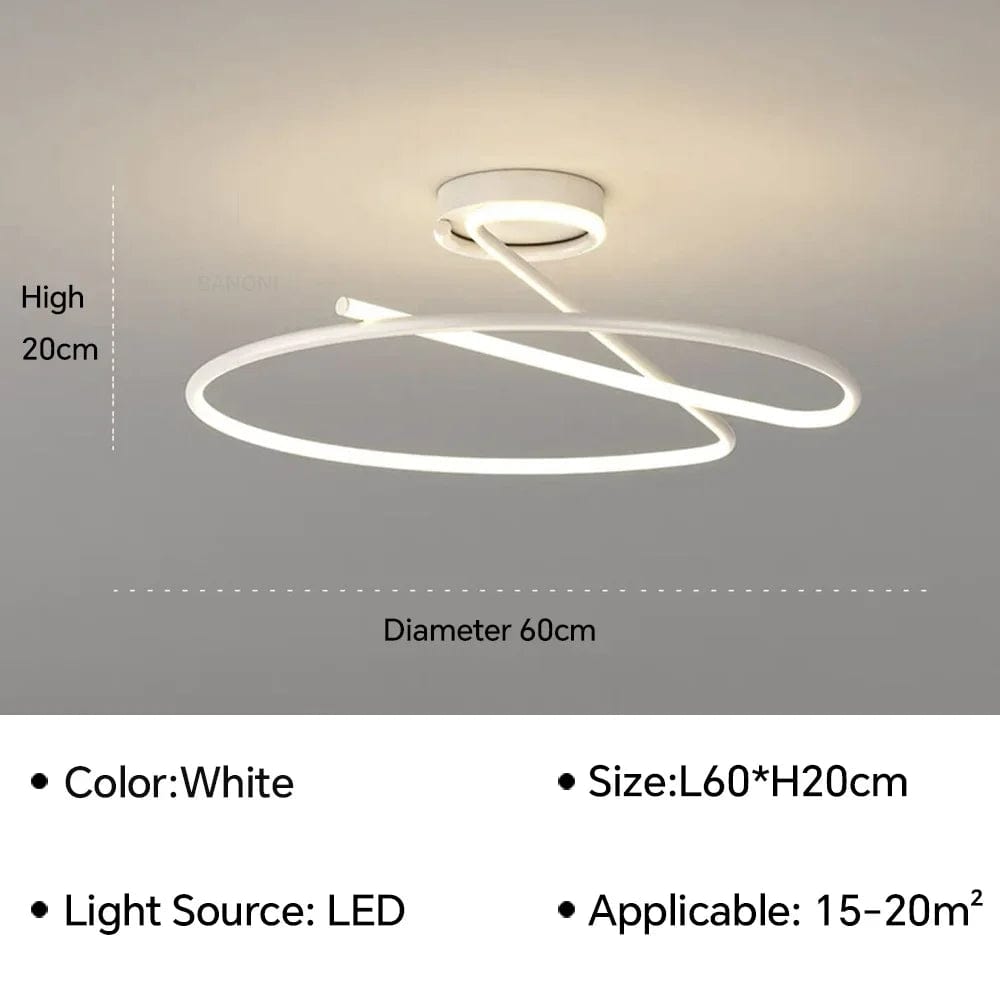Plafond moderne à LEDs pour un éclairage tendance dans votre intérieur | Marco Lucetti