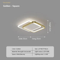 Plafond moderne à LEDs pour un intérieur luxueux avec télécommande | Marco Lucetti Carré d'Or1 / Blanc chaud