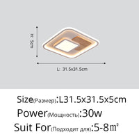 Plafond moderne en bois véritable avec éclairage LED rond | Marco Lucetti