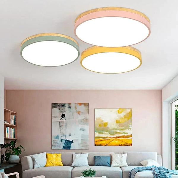 Plafond moderne : Lampe LED nordique pour salon et chambre | Marco Lucetti