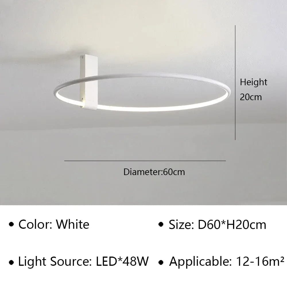 Plafond moderne LED - Marque LuxLum | Marco Lucetti