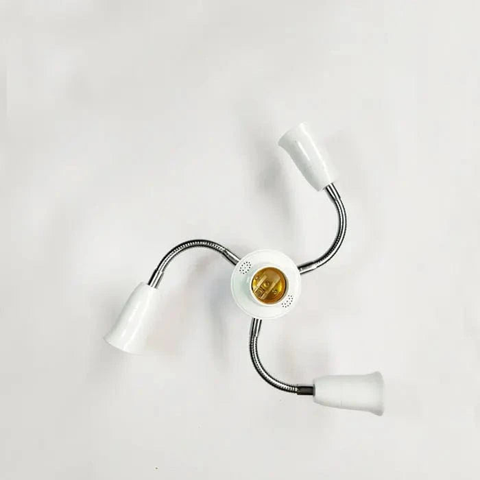 Plafonnier à spots ajustable - Adaptateur multi-voies | Marco Lucetti 3 plus 1