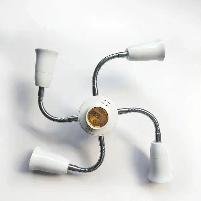 Plafonnier à spots ajustable - Adaptateur multi-voies | Marco Lucetti 4 plus 1