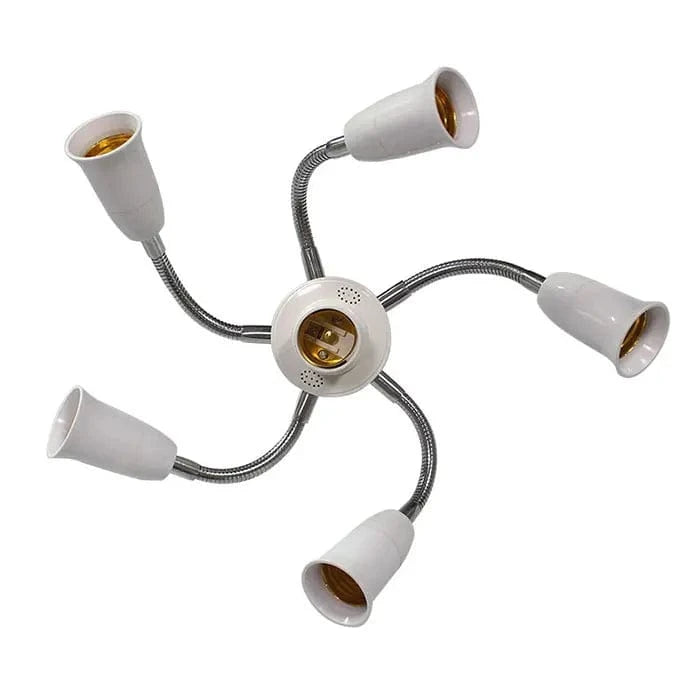 Plafonnier à spots ajustable - Adaptateur multi-voies | Marco Lucetti 5 plus 1