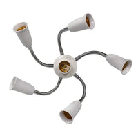 Plafonnier à spots ajustable - Adaptateur multi-voies | Marco Lucetti 5 plus 1