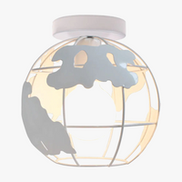 Plafonnier Globe Cage Moderniste