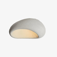 Plafonnier Akane - Design Incurvé Japonais | Marco Lucetti Blanc / 45cm