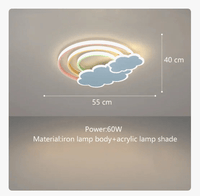 Plafonnier Arc-en-ciel pour chambre d'enfant | Marco Lucetti